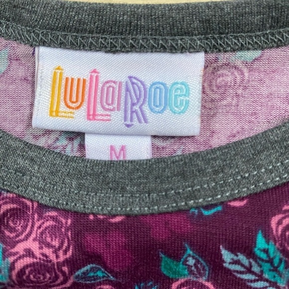 Lularoe Randy Baseball Style Tee size Medium (CT) - Picture 4 of 7